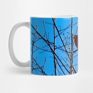 Red Cardinal in a bare Tree Mug